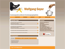 Tablet Screenshot of geyer-versicherungen.at